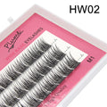 DIY 3D Eyelash Extensions Kit - Natural Soft Mink Cluster Lashes with Variants