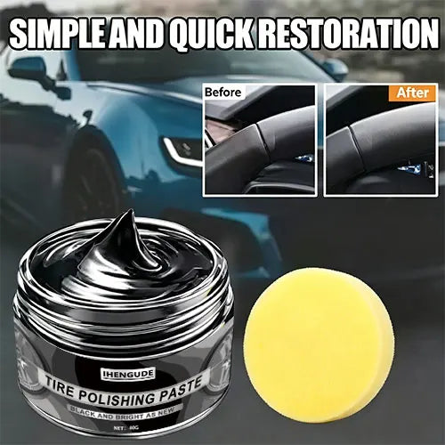 Car Interior Scratch Repair Cream & Plastic Polishing Wax - Dashboard & Surface Restoration