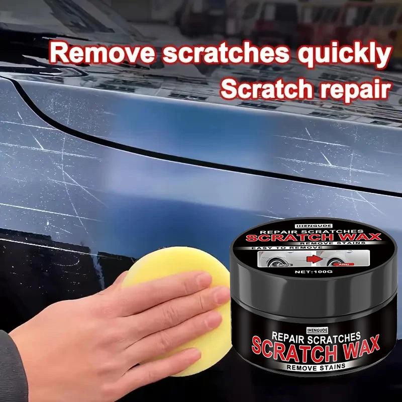 Car Paint Polish Wax 100g Scratch Remover Metal Polishing Paste for Vehicle Care