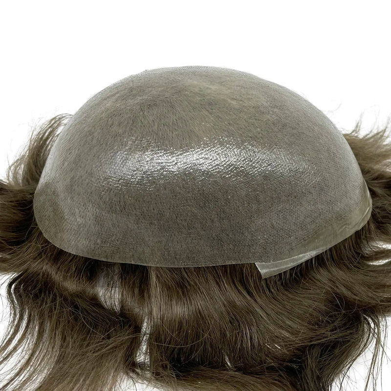 Ultra-Thin Skin Invisible Men’s Wig Capillary Prosthesis - Natural Hairline