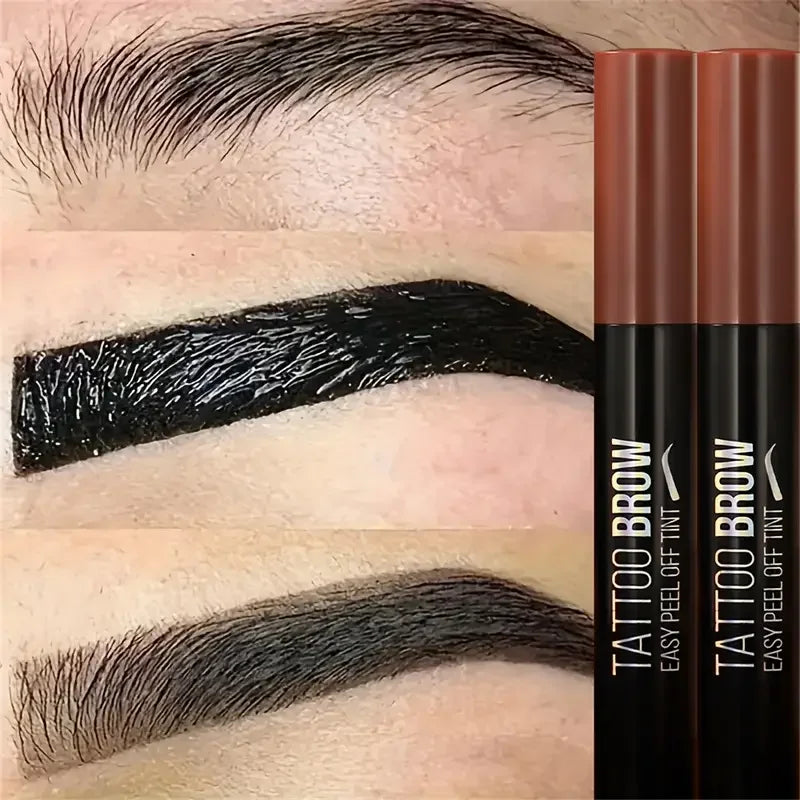 Tear-Away Eyebrow Tint Cream Long-Lasting Waterproof Flawless Application