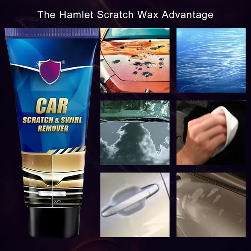 Car Scratch and Swirl Remover Kit - Auto Polishing Repair Tool for Vehicle Care
