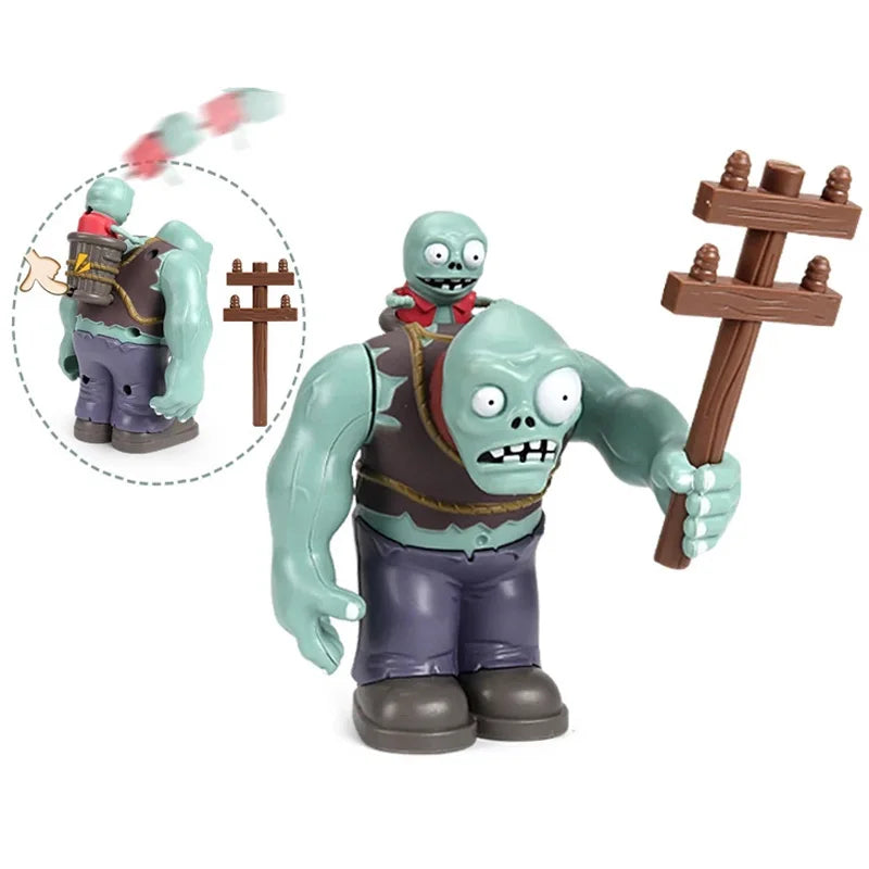 Plants vs Zombies Giant Zombie Model Toy Set - Action Figures for Kids and Collectors