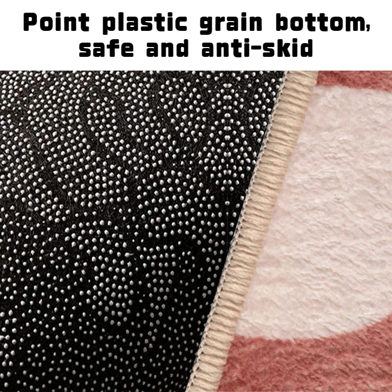 Geometric Living Room Rug Non-Slip Household Carpet Creative Floor Mat