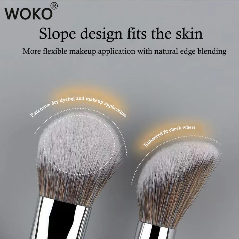 Cream Blush Brush for Fingertip & Stippling Application - Synthetic Hair Makeup Tool
