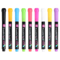 Dust-Free Erasable Whiteboard Chalk Marker Pen Set - 9 Vibrant Colors