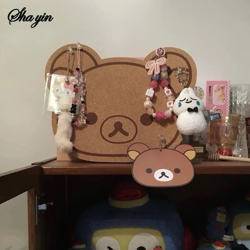 Cartoon Felt Board Wall Decor for Dorms and Photo Walls - Non-Damaging, Easy Install