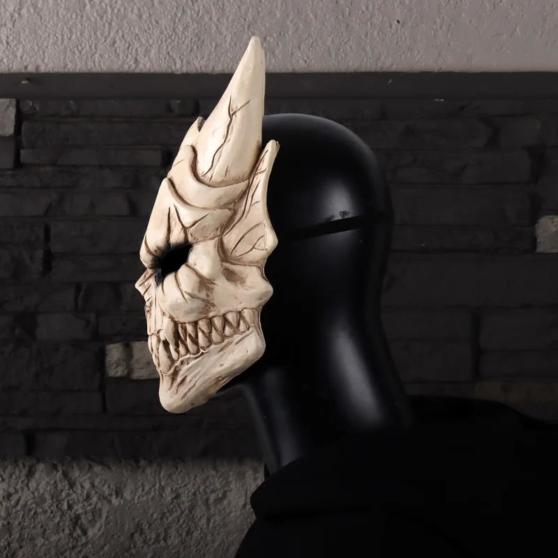 Anime Kaiju No 8 Kafka Hibino Mask Cosplay Skull Monster Latex Helmet Halloween Costume