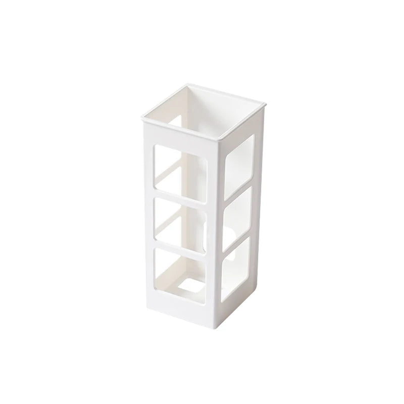 Non-Perforated Curling Iron Storage Box Wall Shelf for Beauty Tools