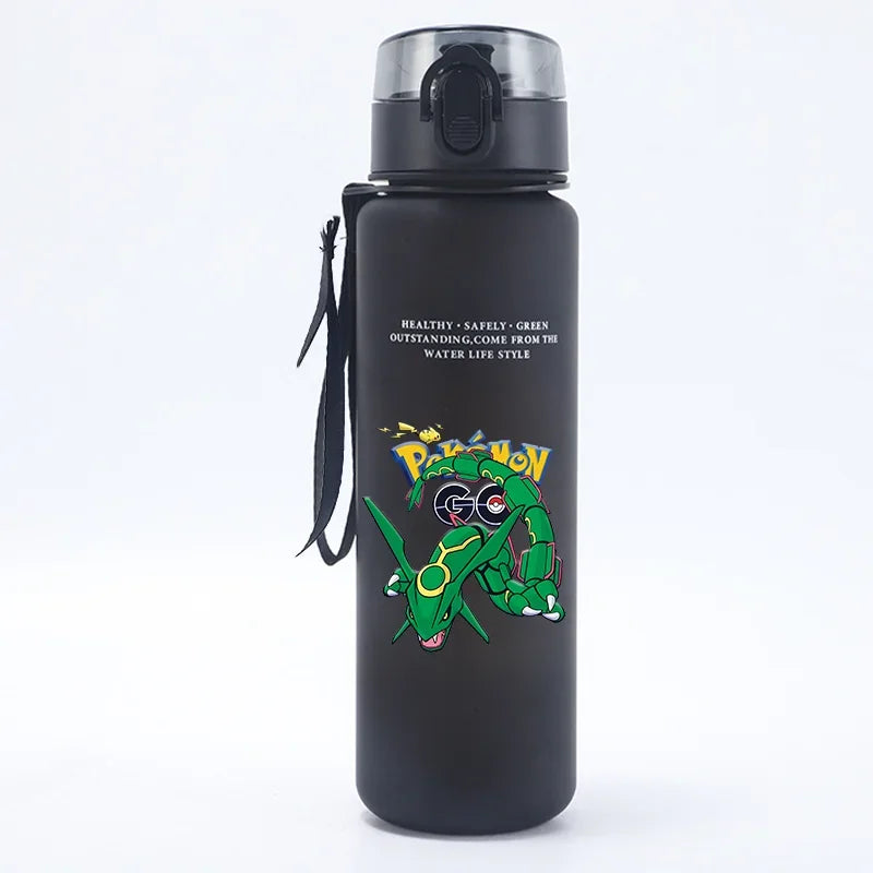 Kids Water Bottle 650ml - Cartoon Pokemon Water Cup for Children, Portable Outdoor Hydration