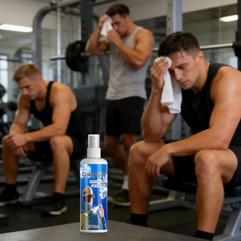 Sports Cold Spray 120ml Instant Cooling Relief for Injuries and Muscles