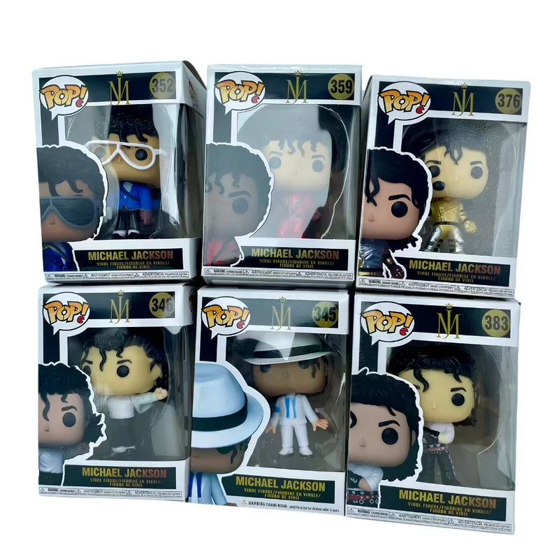 Funko POP Michael Jackson Vinyl Collectible Figure - Iconic Display Model, Great Gift