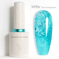 10ml Crystal Cat Eye Nail Gel Polish Kit with Galaxy Glitter & Magnet Effect