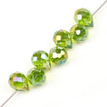 10x8mm Crystal Waterdrop Beads for Jewelry Making Glass Faceted Strawberry Beads