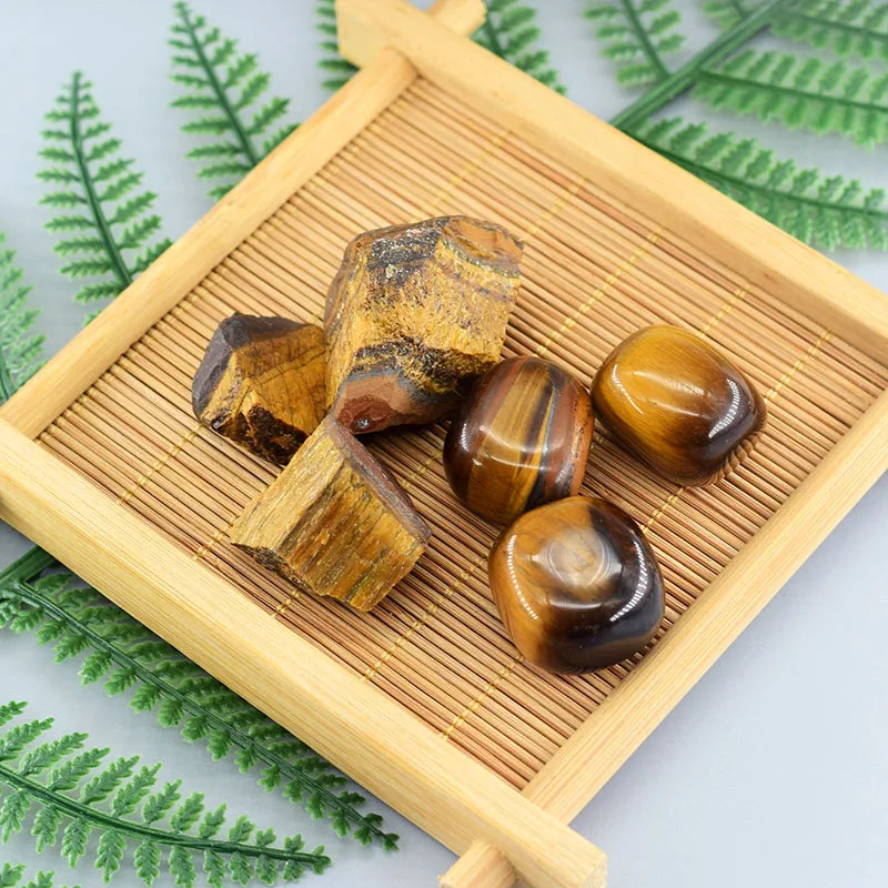 Natural Tiger Eye Bead Bracelet for Men and Women - Healing Crystal Jewelry