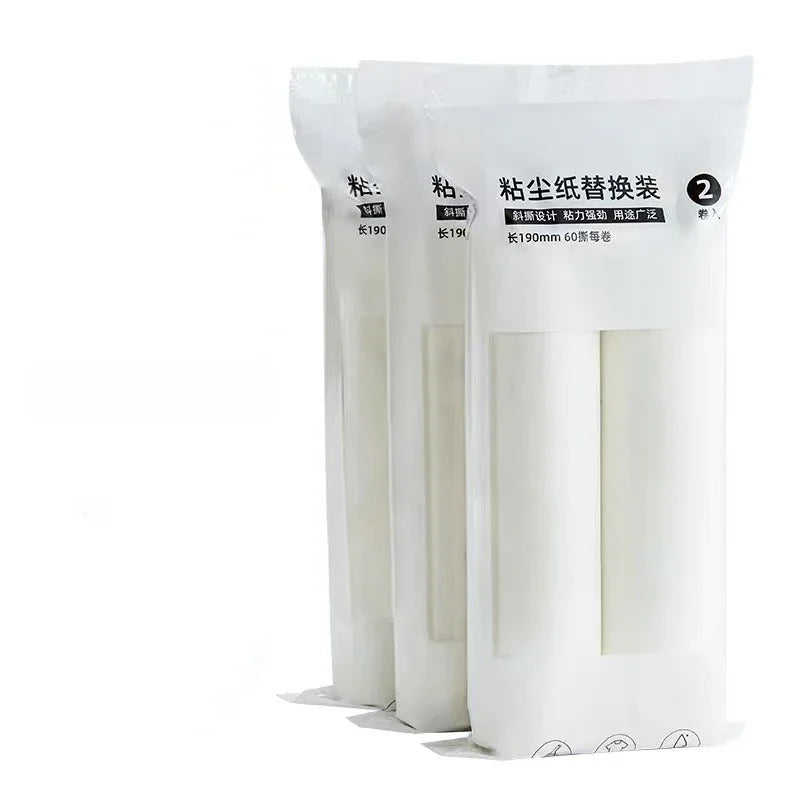 Refill Tearable Brush Heads for Lint Roller Pet Hair Remover Dust Clothes Bed Hair Stick - Multiple Colors