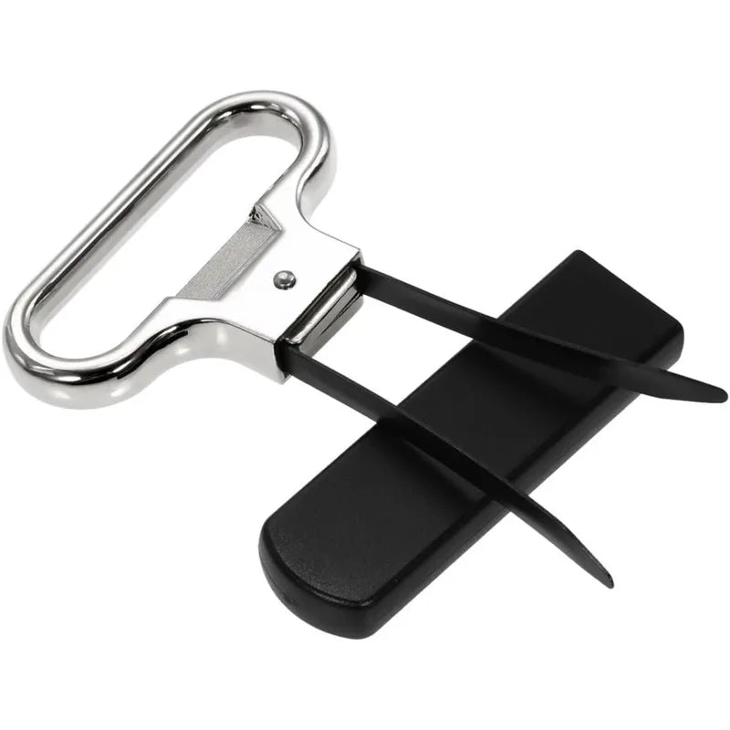 Wine Double Claw Cork Puller Bottle Opener for Damaged Cork Effortless Opening