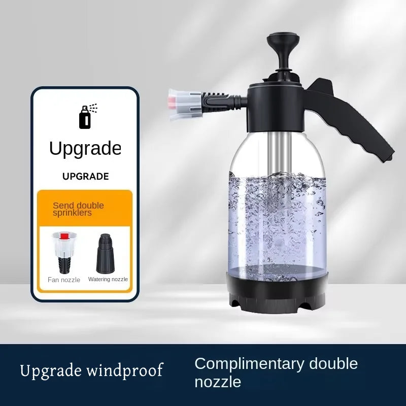 2L Pressure Spray Bottle for Car Cleaning Gardening and Household Use