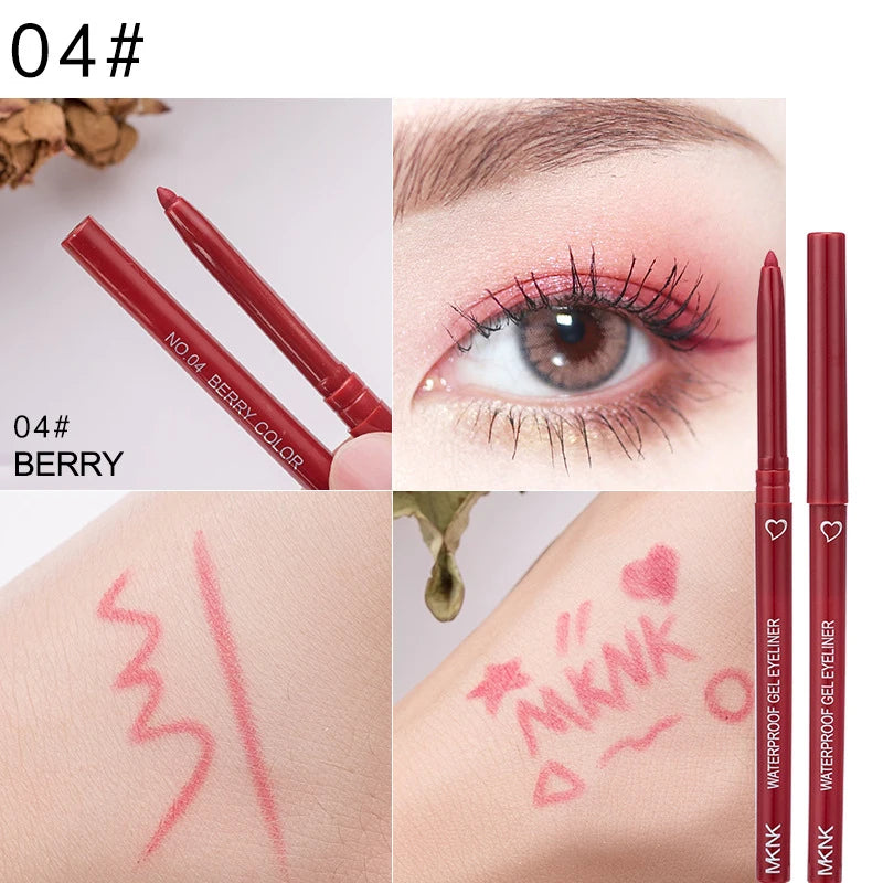 Waterproof Eyeliner Pen - Long Lasting Quick-Dry Liquid & Gel Makeup