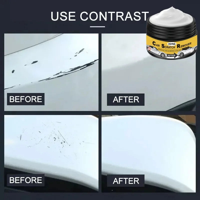 All-in-One Car Scratch Repair Kit with Swirl Remover and Wax - Multiple Sizes
