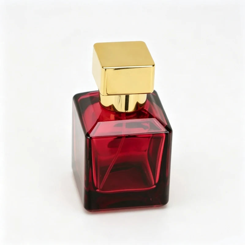 50ml High-End Glass Perfume Spray Bottle - Portable Travel Dispenser