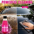 All-in-One Car Wash Wax - Pink Foam Shampoo for Cars Boats RVs