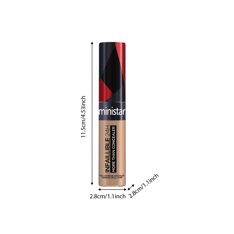 Full Coverage Waterproof Concealer - Sweat & Stain Resistant Skin Makeup