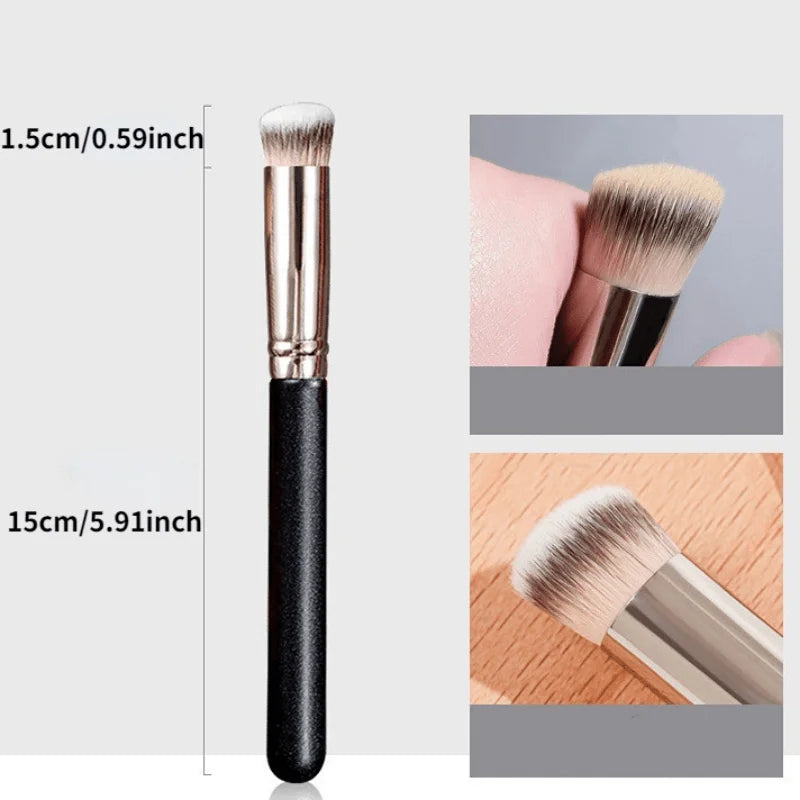 12-Piece Makeup Brush Set - Face, Under Eye, Blush & Contour Brushes