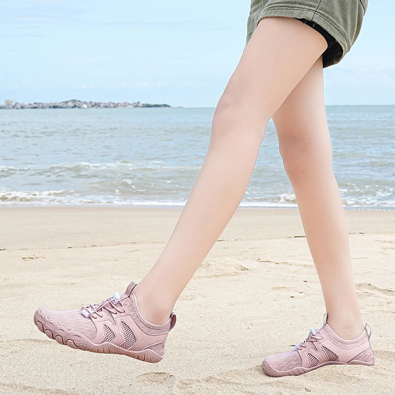 Unisex Water Shoes Quick Dry Anti-Slip Aqua Shoes for Beach & Pool, Breathable Fitness Sneakers