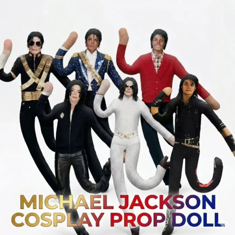 Flexible Wire Frame Poseable Doll - Michael Jackson Collectible Fan Gift