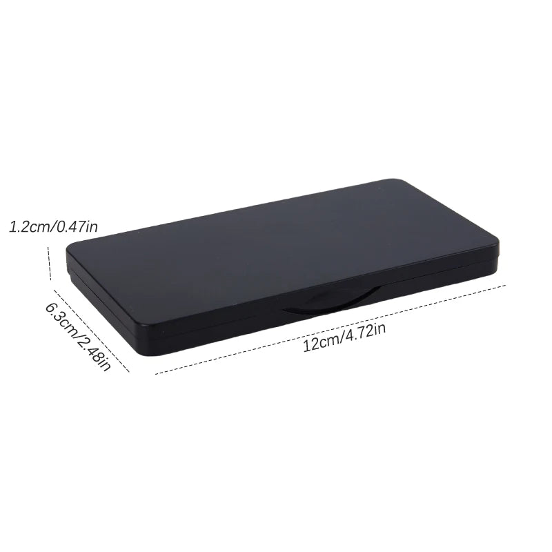 Magnetic Eyeshadow Palette with Mirror - Customizable Makeup Case for Powder & Blush