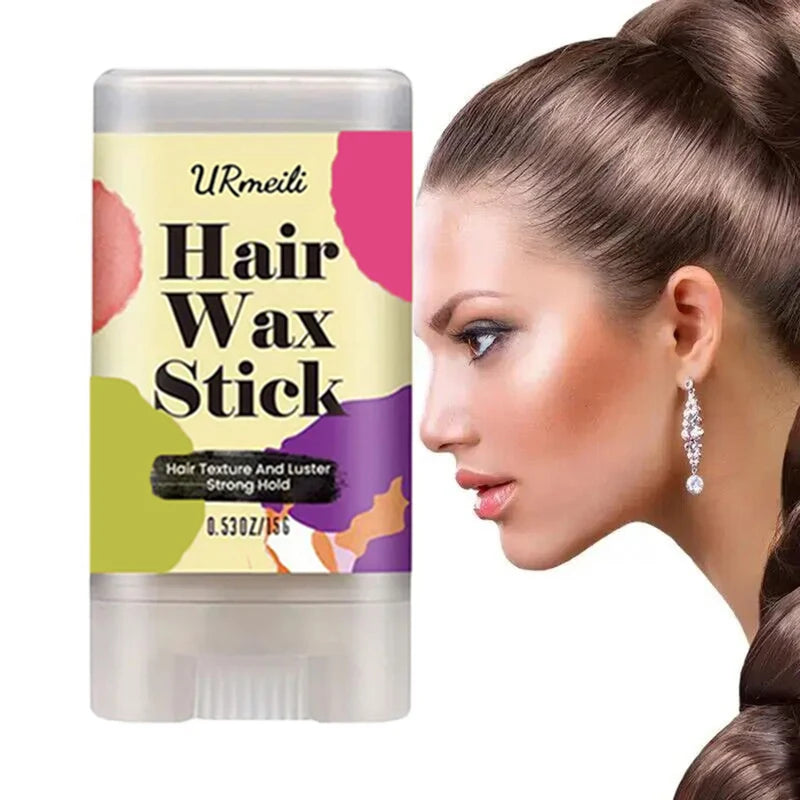 Strong Hold Hair Wax Stick for Styling & Neat Hair - Non-Greasy Pomade