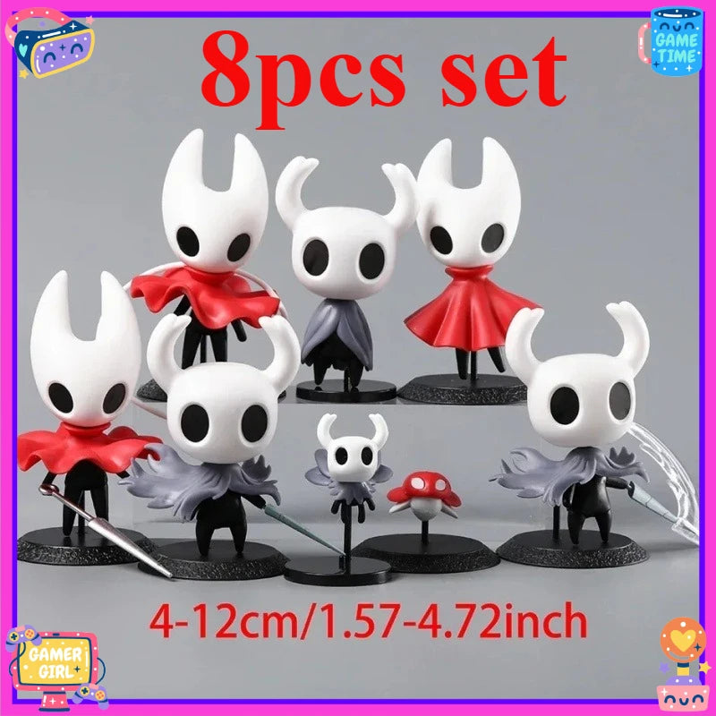 Hollow Knight Action Figure Collectible Model - Knight Hornet Quirrel Figurine