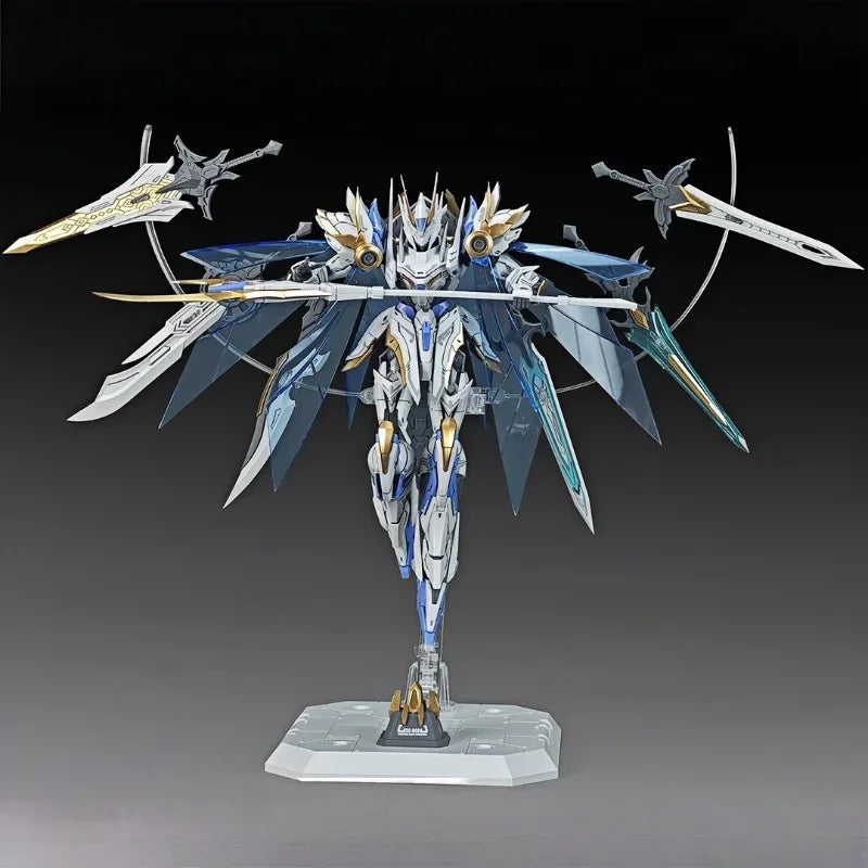 Knight Action Figure Model Kit with Dual Armor Modes - Collectible Toy