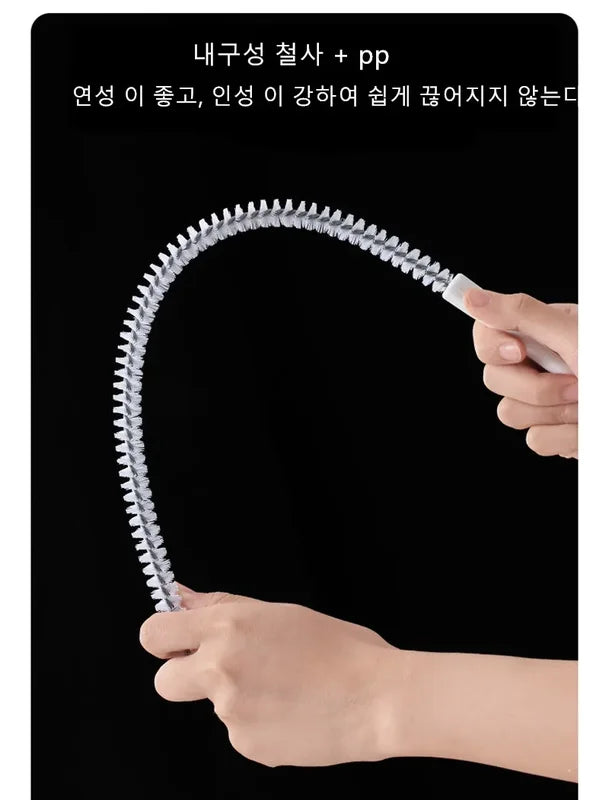 Flexible Sewer Drain Cleaning Brush for Kitchen and Bathroom Pipes