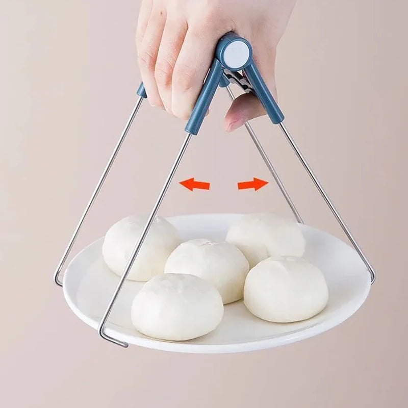 Anti-Scald Clip & Silicone Bowl Gripper Set - Heat Resistant Kitchen Accessories