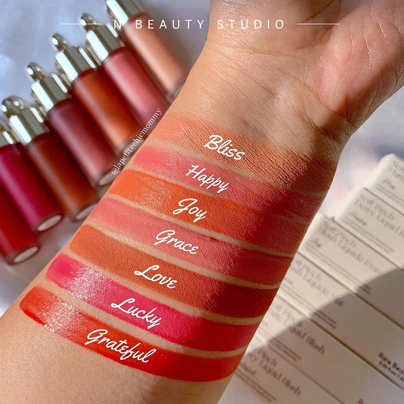 Liquid Blush for Face - Lightweight, Long-Lasting, Breathable Makeup