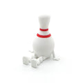 Sports Ball Figurine Collection Desktop Ornament - Soccer, Baseball, Basketball, Rugby, Bowling