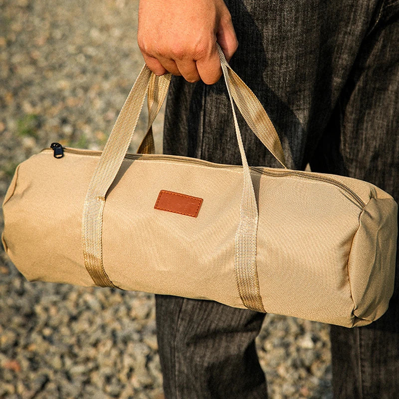 Portable Camping Storage Bag - Oxford Cloth Canopy Pole Pouch for Outdoor Gear