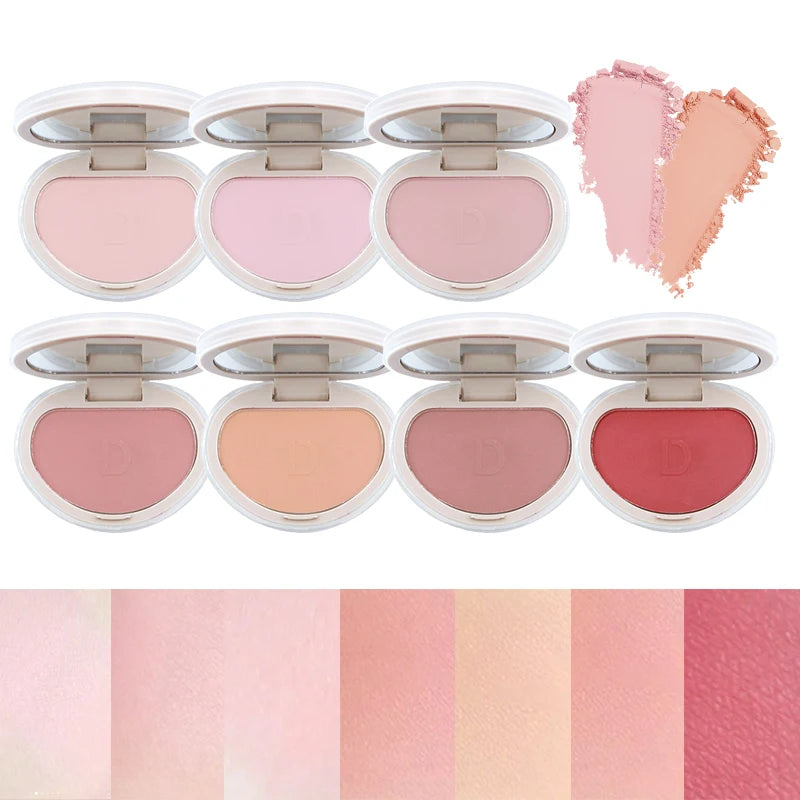 Monochrome Honey Powder Blusher - Natural Brightening High Gloss Makeup