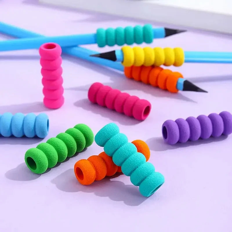 Soft Foam Pen Grip Sleeve Anti-Slip Writing Accessory for Most Pens
