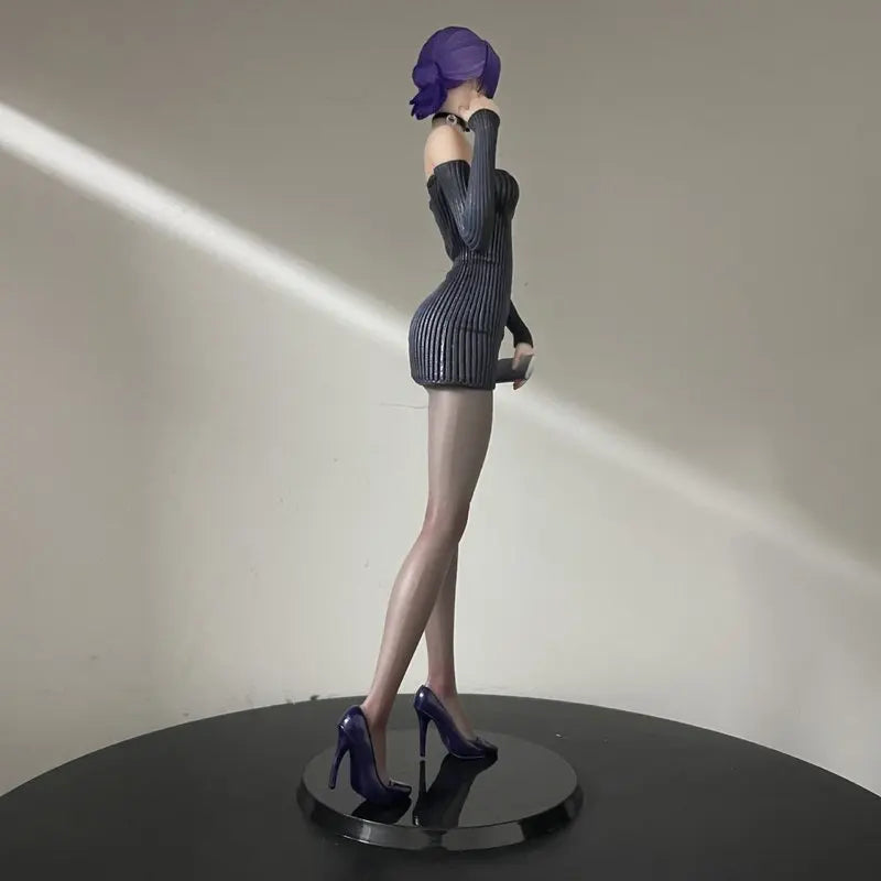 Anime Collectible 30cm Reze Chainsaw Man PVC Model Dress Desktop Ornament for Adults
