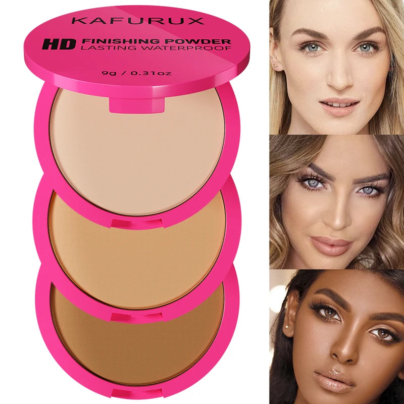 Oil Control Matte Face Powder Long Lasting Full Coverage Set - Multiple Colors