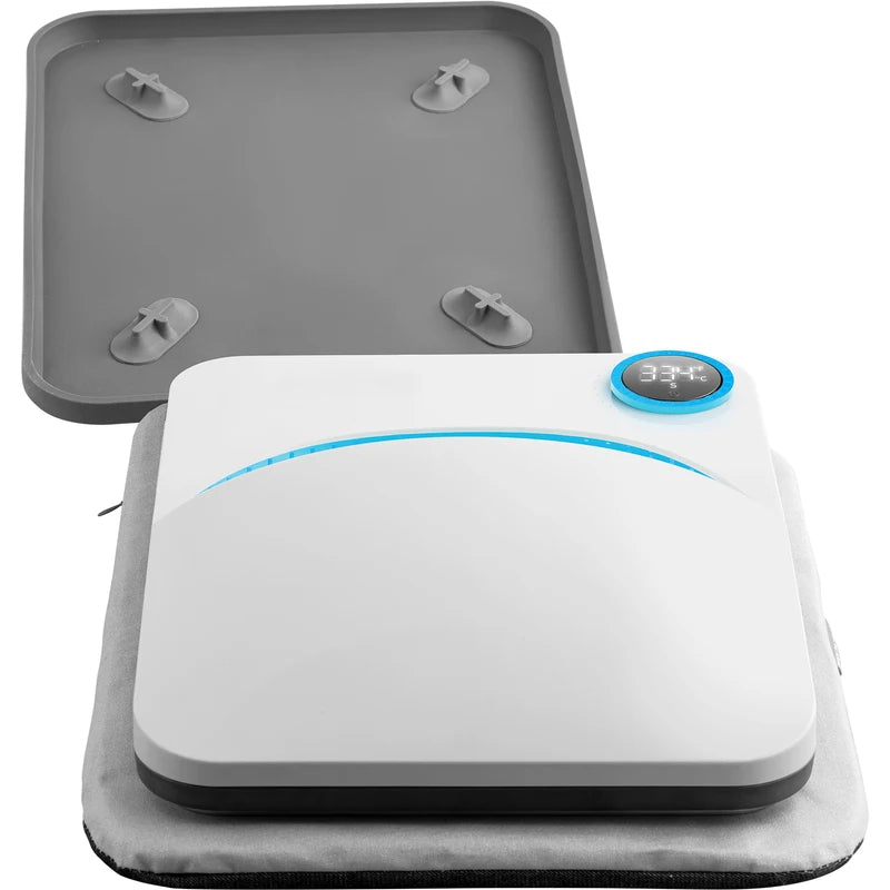 Portable Heat Press Machine 9x9/12x10 Inch for DIY Shirt Printing Sublimation Transfer