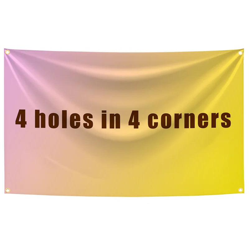Custom Motorcycle Car Sports Logo Flag Polyester Banner Wall Art - 90x150cm