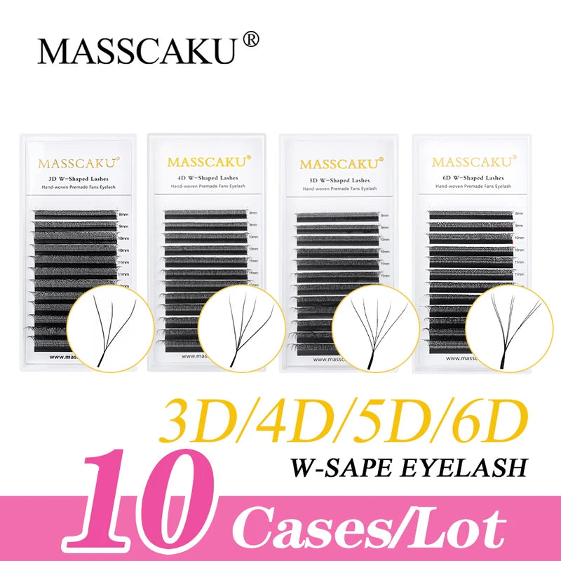 Premium Eyelash Extensions Fans - Full Dense Volume, Light & Comfortable