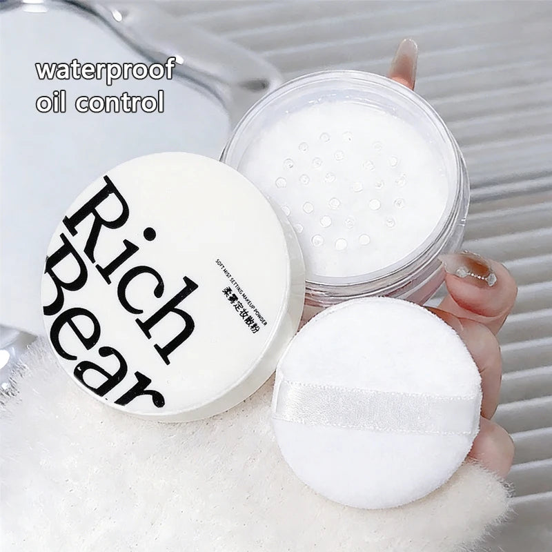 Translucent Loose Setting Powder with Oil Control & Matte Finish for All Skin Types