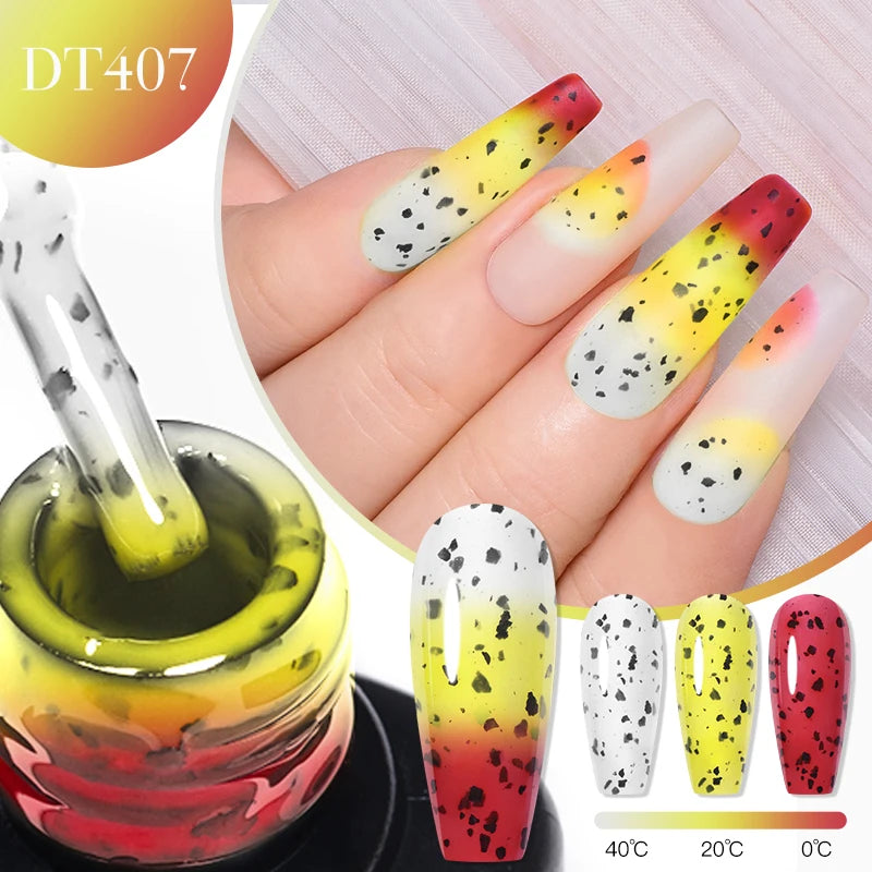 Eggshell Thermal Gel Nail Polish - Temperature Changing Gradient 7ml