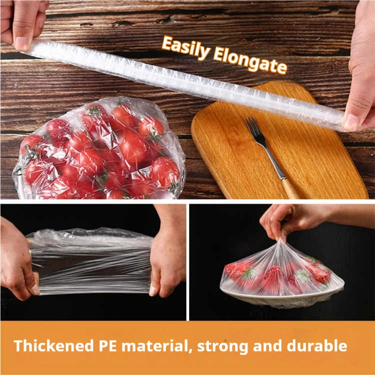 Disposable Food Covers Food Grade Cling Film Fruit & Vegetable Storage Bags