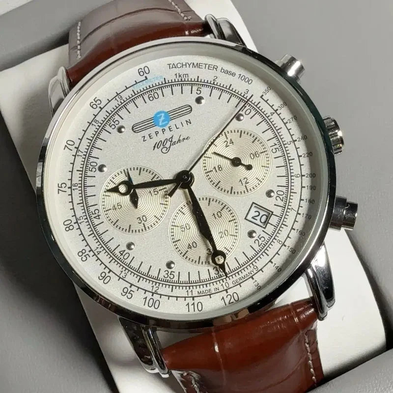 Men's Retro Zeppelin Airship Automatic Watch - Business Gift, Fashion Leisure